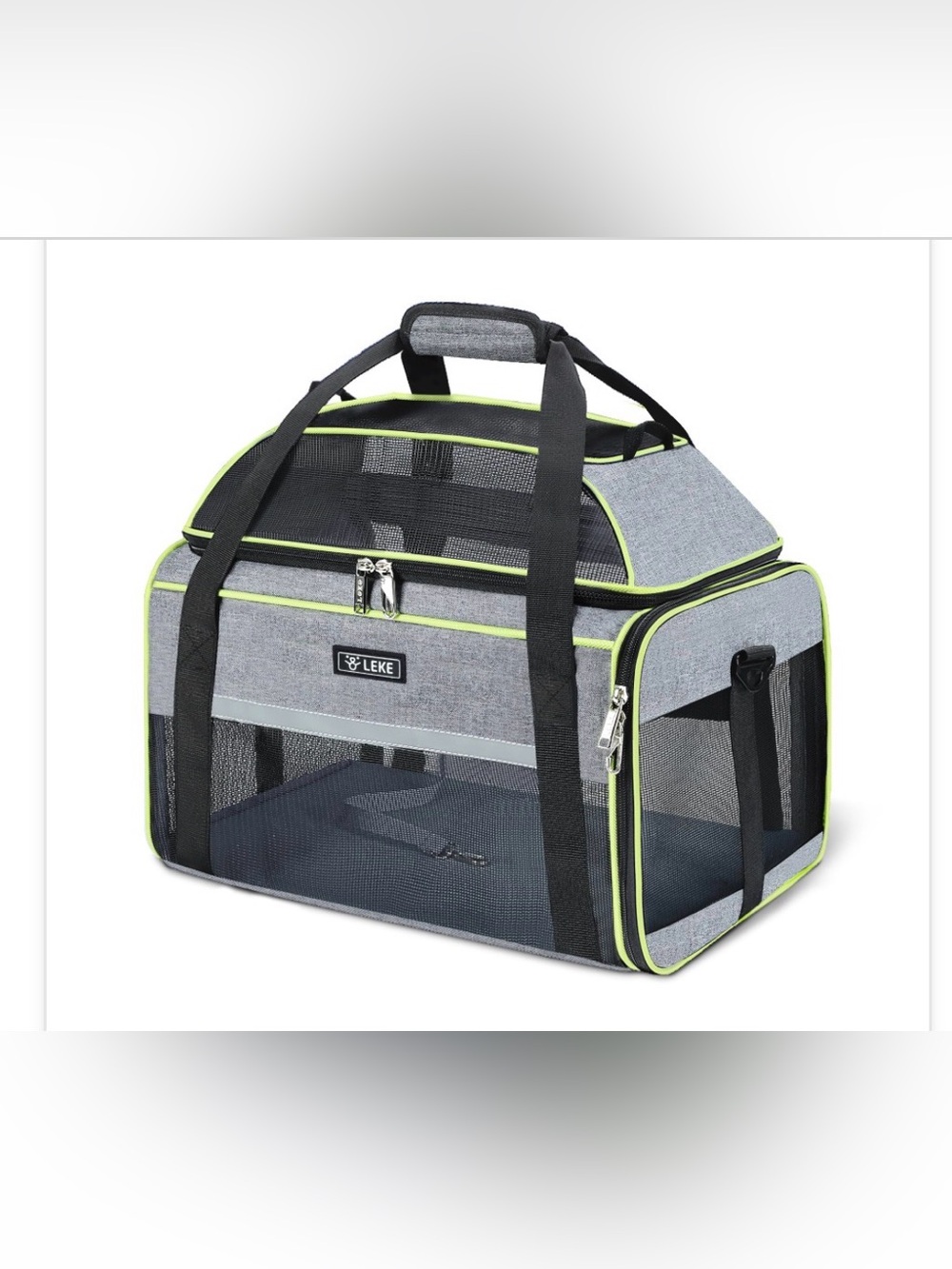 Lekereise Top-Expandable Pet Carrier 18x11x11Inch Airline Approved